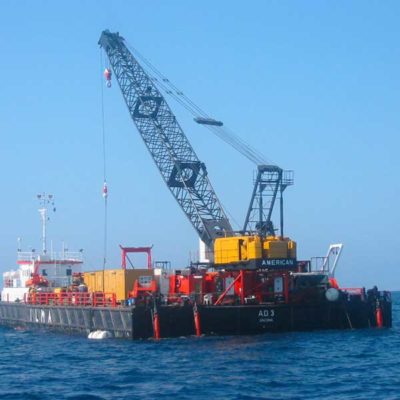 ILMA LAVORI MARITTIMI OFFSHORE | Pontone AD3 IMA Miniatura